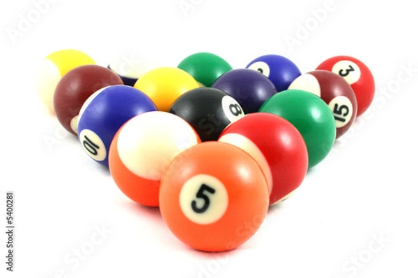 Obraz Pool balls 5