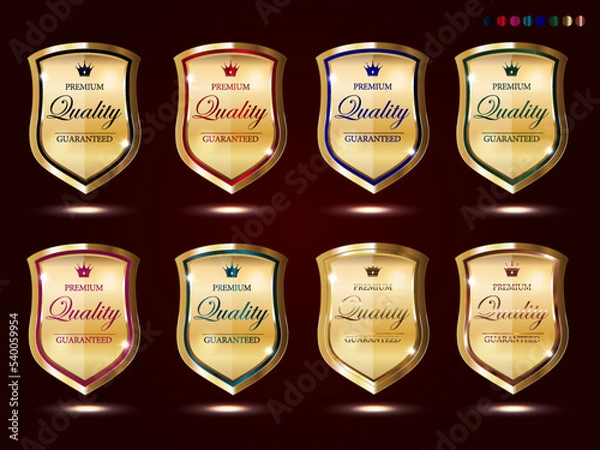 Fototapeta エンブレムセット