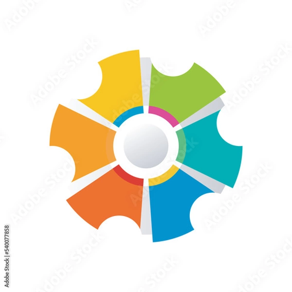 Fototapeta Business Infographic 15