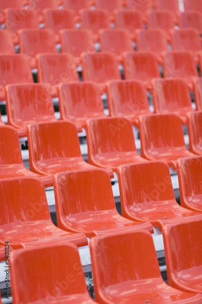 Obraz red seats