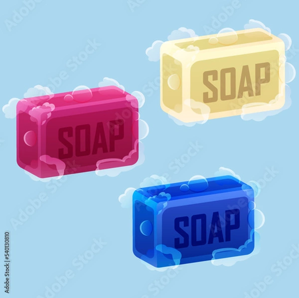 Obraz bars of soap