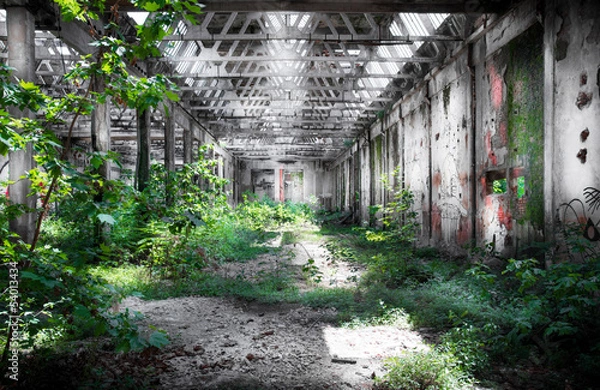 Obraz rozpad przemysłowy