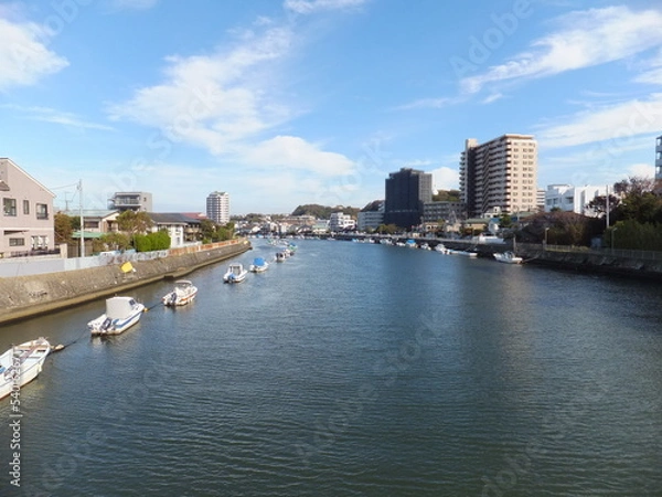 Obraz 秋の高瀬川