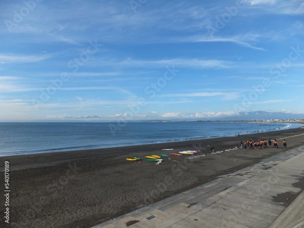 Fototapeta 晩秋の相模湾