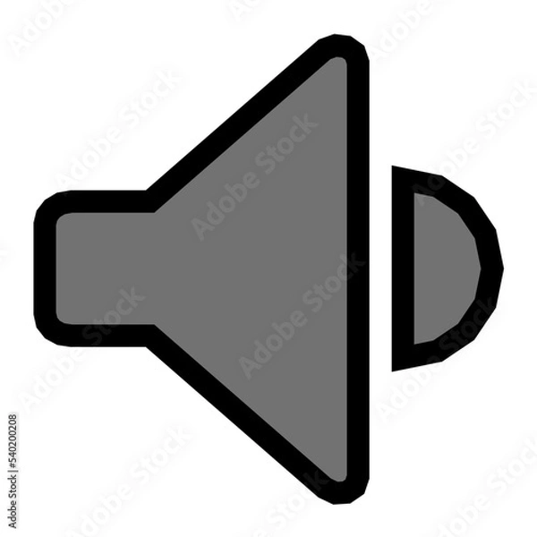 Obraz Volume Vector Icon