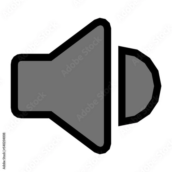 Obraz Volume Vector Icon