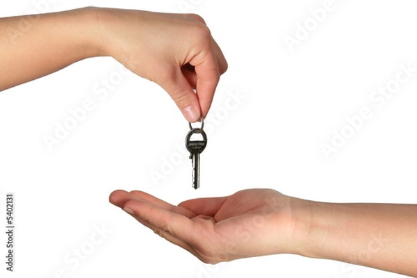 Obraz giving keys