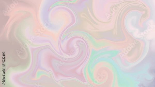 Obraz colorful paints blending, abstract background with pastel tones