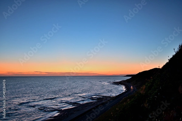 Obraz マジックアワーの海岸線