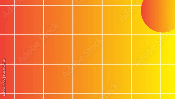 Obraz Abstract minimalist gradient line background template