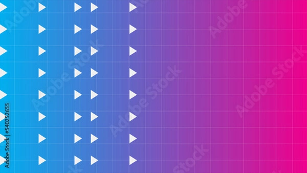 Obraz Abstract minimalist gradient shape background template