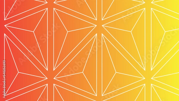 Obraz Abstract minimalist gradient shape background template