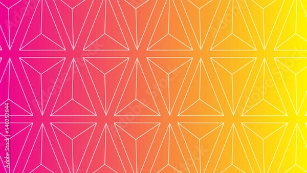 Obraz Abstract minimalist gradient shape background template