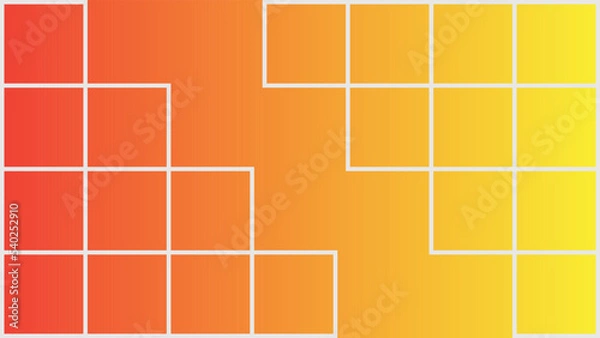 Obraz Abstract minimalist gradient shape background template