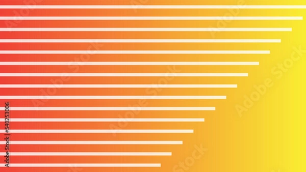 Obraz Abstract minimalist gradient shape background template