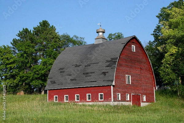 Obraz Old Red Barn