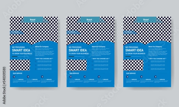 Obraz Corporate Flyer