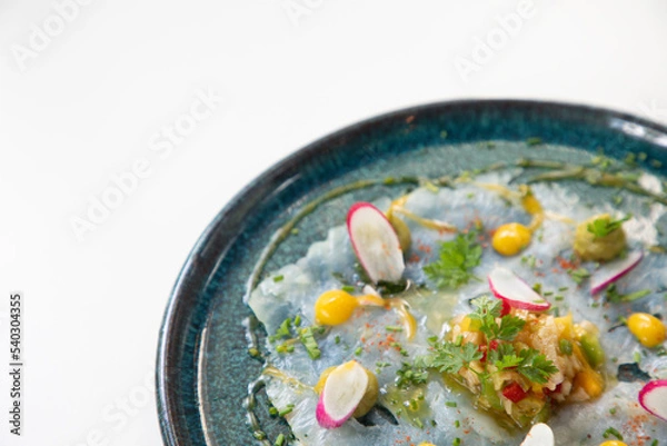 Obraz carpaccio de saint jacques