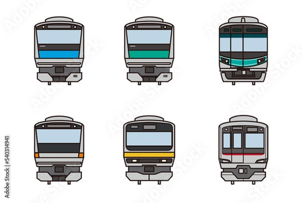 Obraz 電車・先頭車両