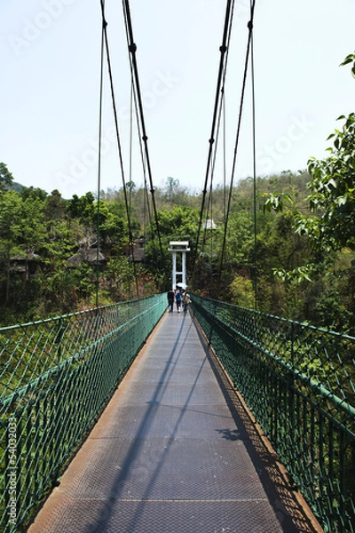 Fototapeta 吊桥