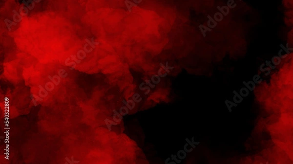 Fototapeta Red smoke 