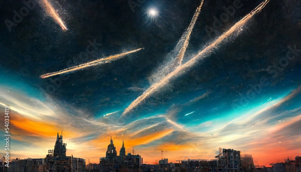 Obraz Moderner Himmel