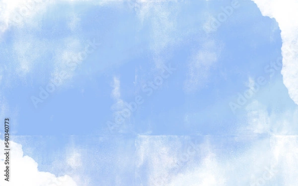 Fototapeta Blue pastel