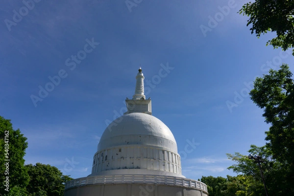 Obraz 白い宮殿と青空