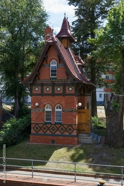 Fototapeta Rathenow: Schleusenwärterhäuschen