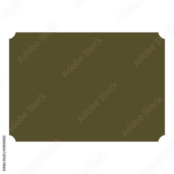 Fototapeta シンプルな四角いフレーム