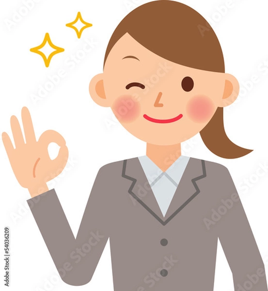 Obraz ビジネスウーマン