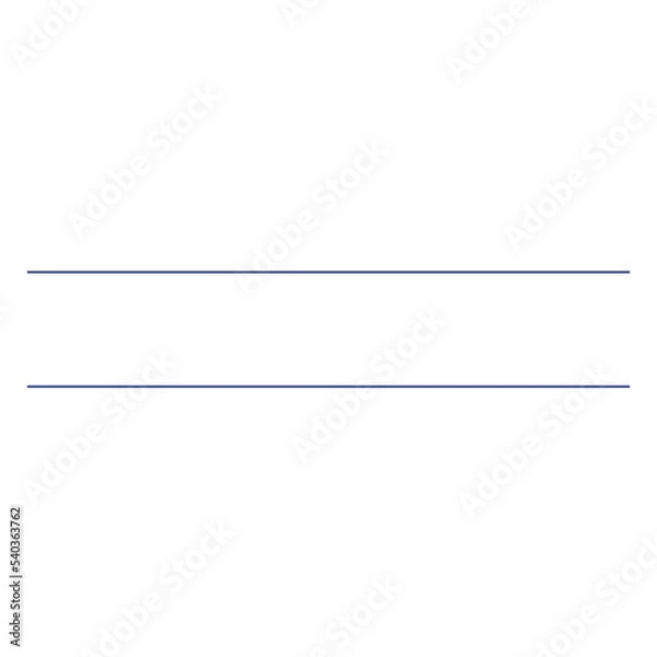 Fototapeta シンプルな上下ラインの素材