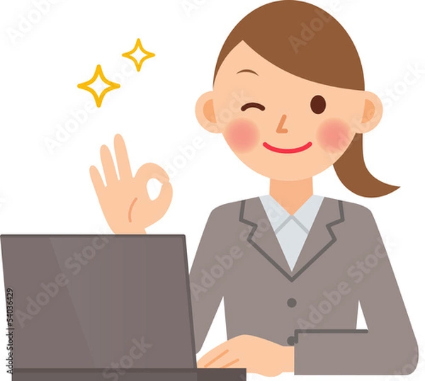 Fototapeta ビジネスウーマン