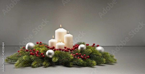 Fototapeta Advent wreath