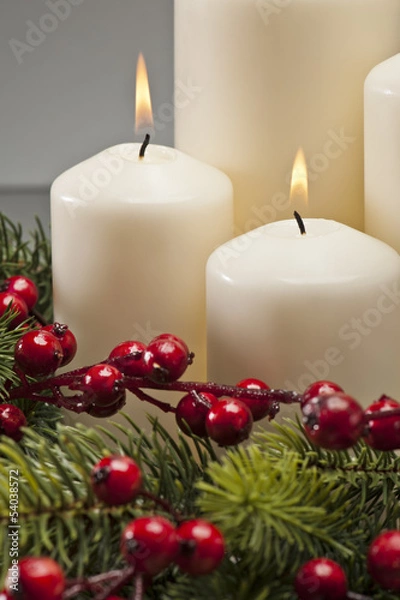 Fototapeta Advent wreath