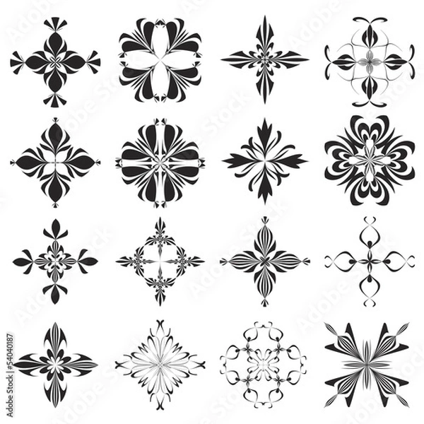 Obraz Holy Crosses derived from ancient motives
