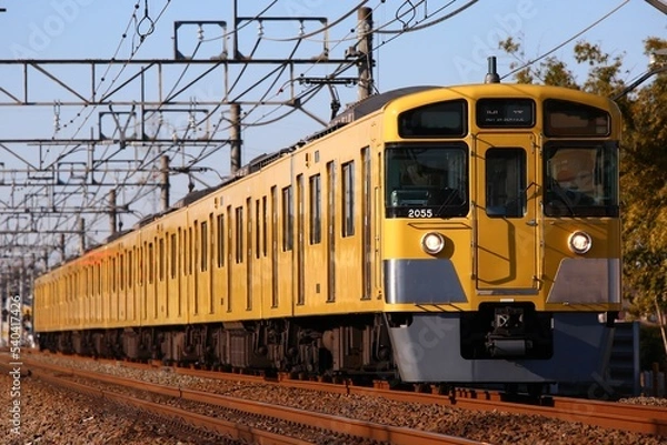 Fototapeta 通勤電車 西武2000系