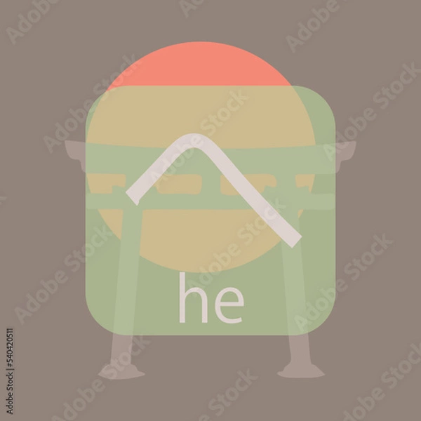 Fototapeta Hiragana - Japanese basic characters handwritten table