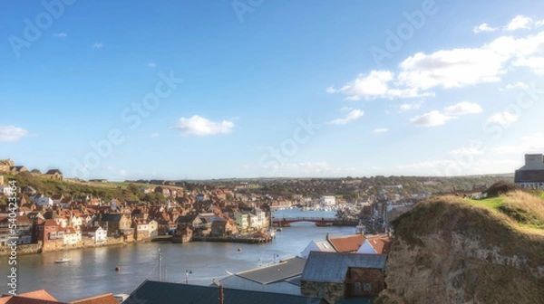 Fototapeta Whitby harbour.