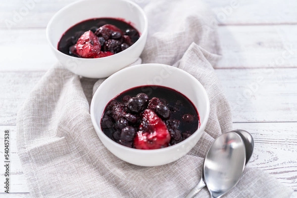 Fototapeta Fruit compote