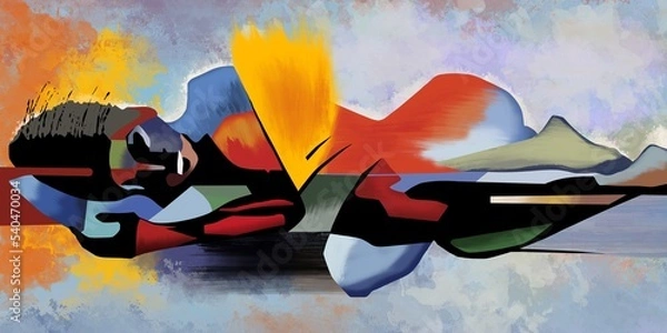 Obraz Abstraction woman 