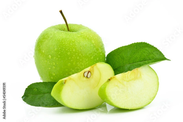 Obraz Jabłka na białym tle