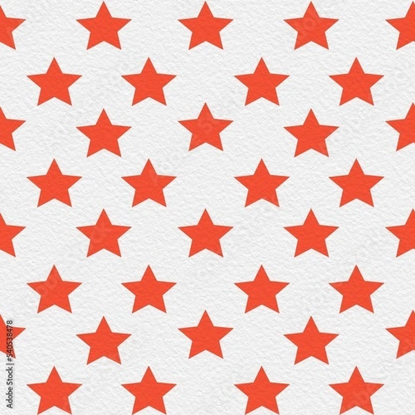 Obraz seamless star pattern