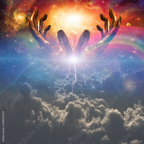 Fototapeta Moment of creation