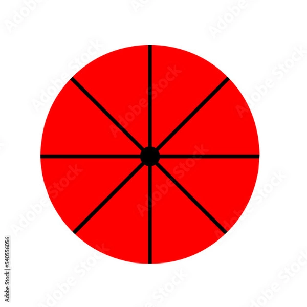 Fototapeta Umbrella vector elements