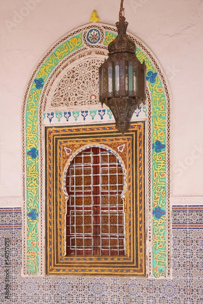 Obraz Lampe sur fenêtre