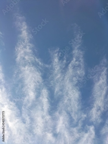 Obraz blue sky with clouds