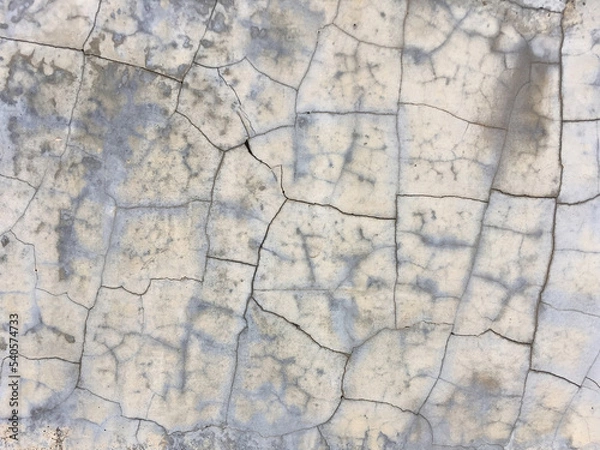 Obraz ひび割れた壁