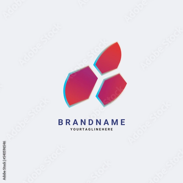 Obraz Abstract logo design