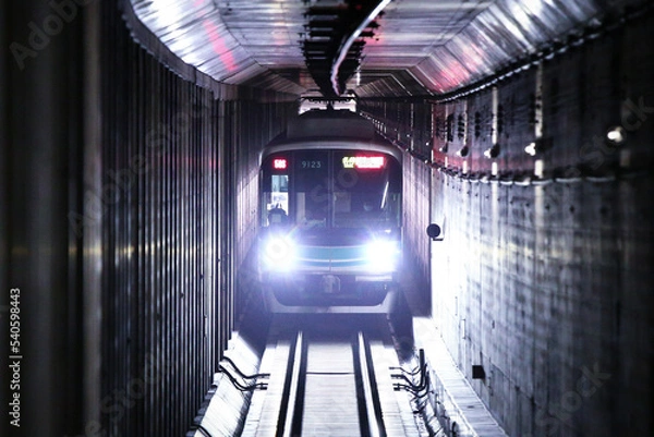 Fototapeta 通勤電車 東京メトロ南北線9000系